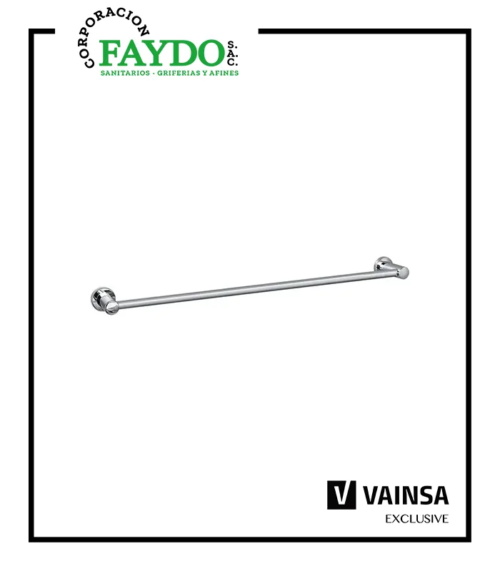 Toallero De Barra 60Cm Klass Vainsa