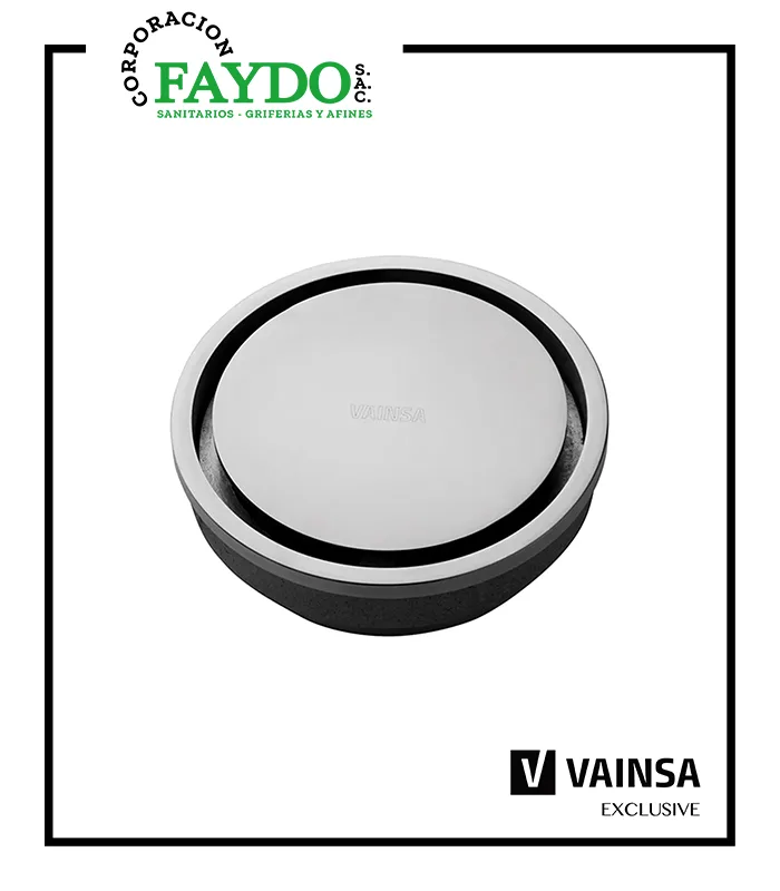 Sumidero Decorativo Redondo De 2″ Vainsa