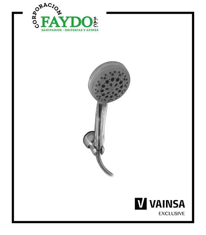 Ducha Telefono Roma Con Soporte Ventosa Vainsa