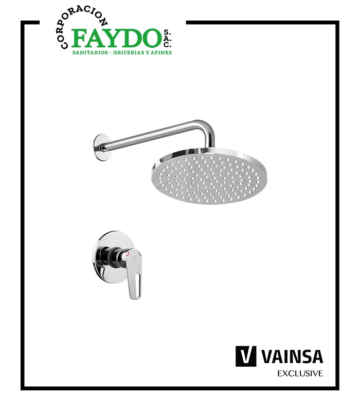 Mezcladora Monocomando Para Ducha Con Salida Morgan Aquarius Vainsa