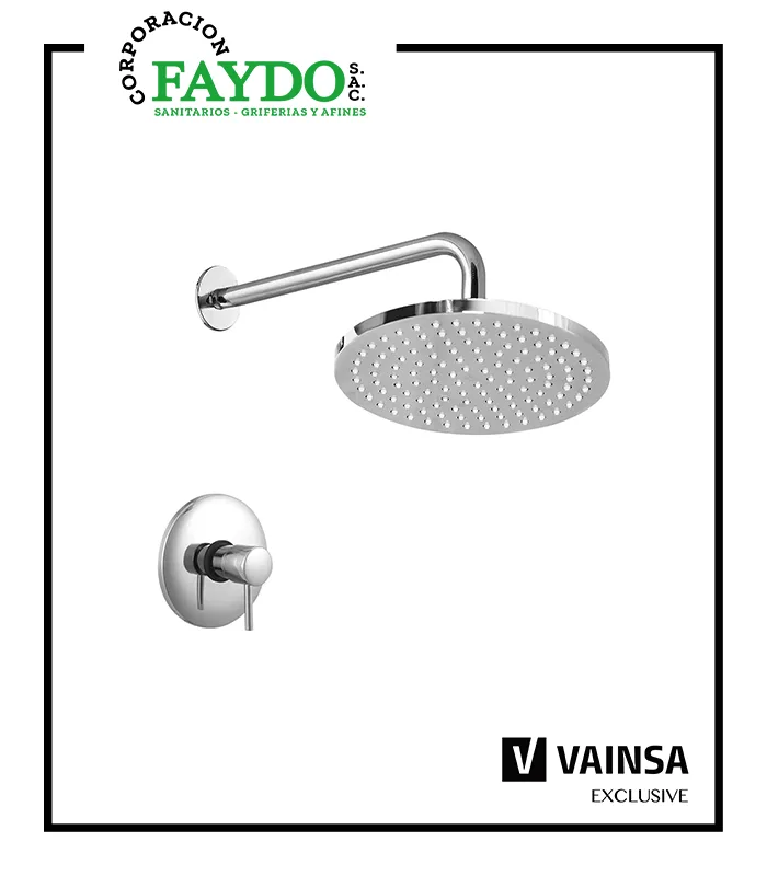 Mezcladora Monocomando Para Ducha Con Salida Morgan Bali Vainsa
