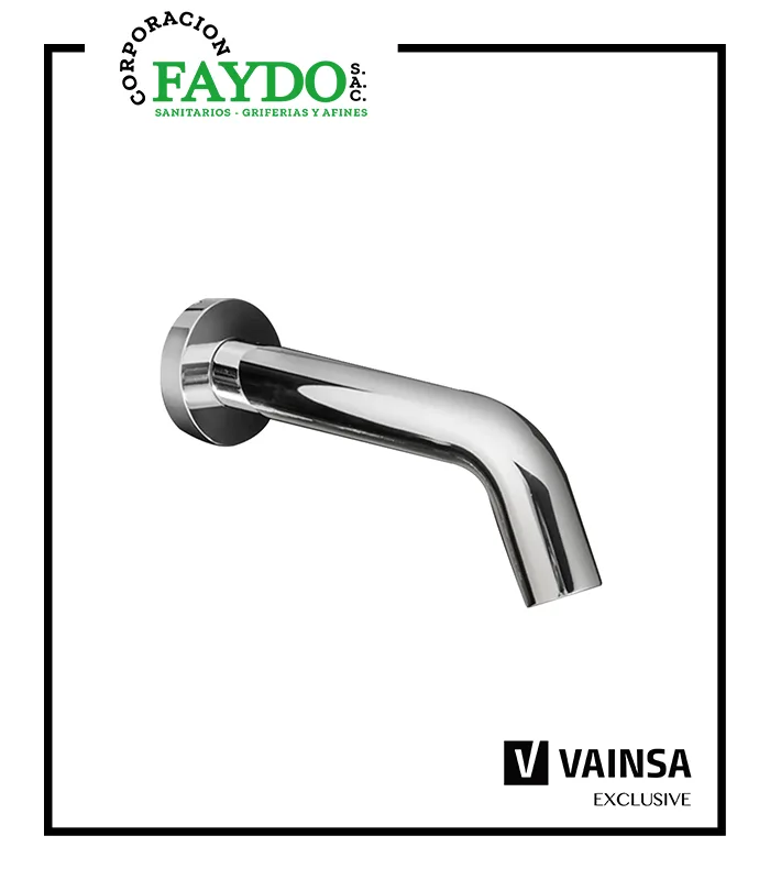 Llave Para Lavatorio Electronica A La Pared Con Sensor Vainsa