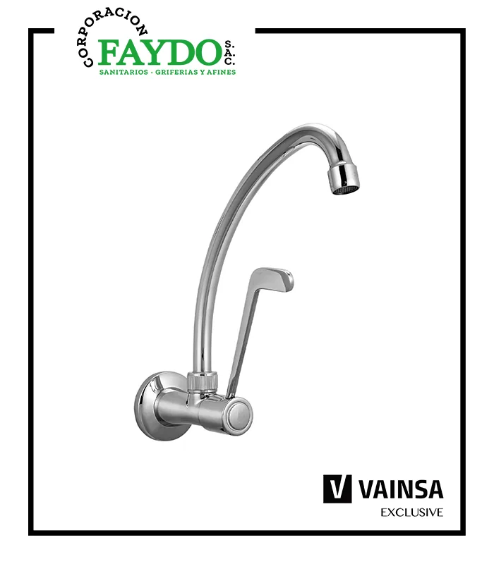 Llave Para Lavadero A La Pared Pico L Leva Vainsa