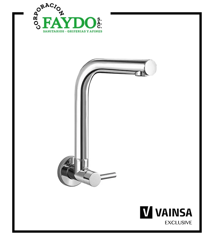 Llave Para Lavadero A La Pared Lever Vainsa