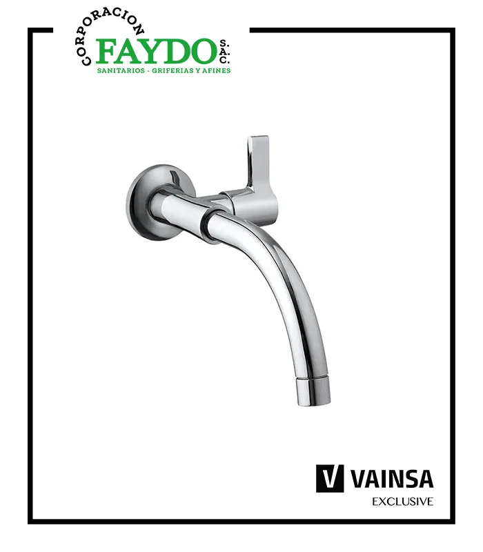 Llave Para Lavatorio A La Pared Line Vainsa