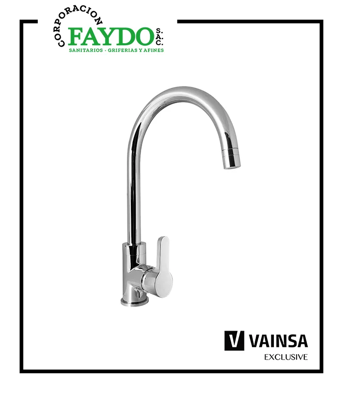 Monocomando Para Lavadero Al Mueble Maui Vainsa