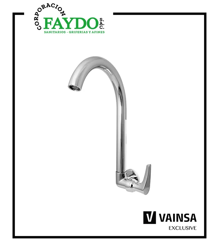 Llave Para Lavadero A La Pared Pico B Portofino Vainsa