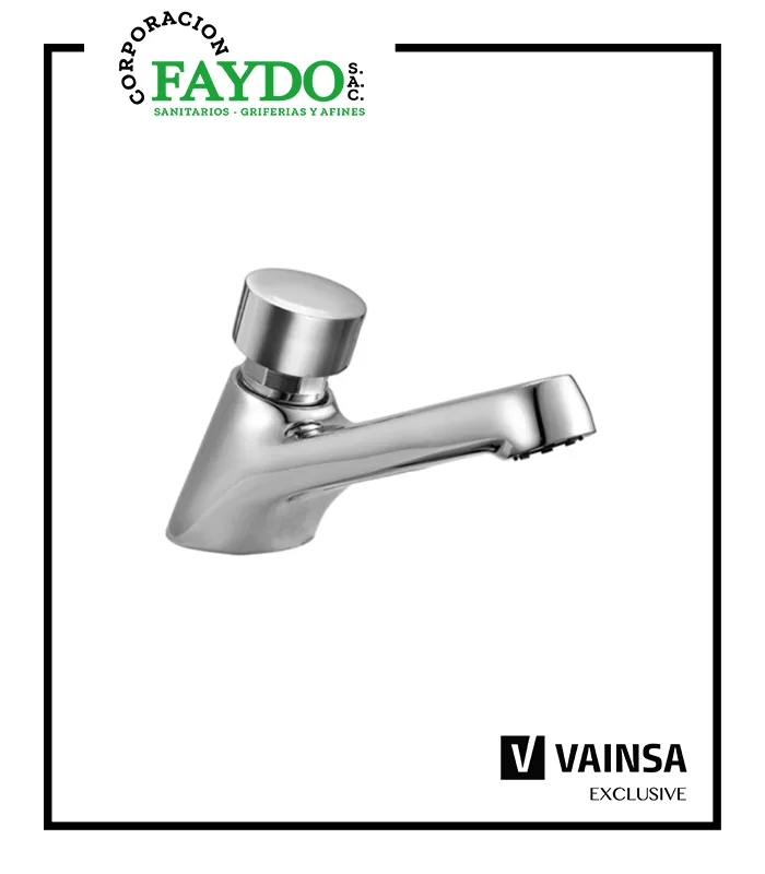 Llave Para Lavatorio Temporizada Vainsa