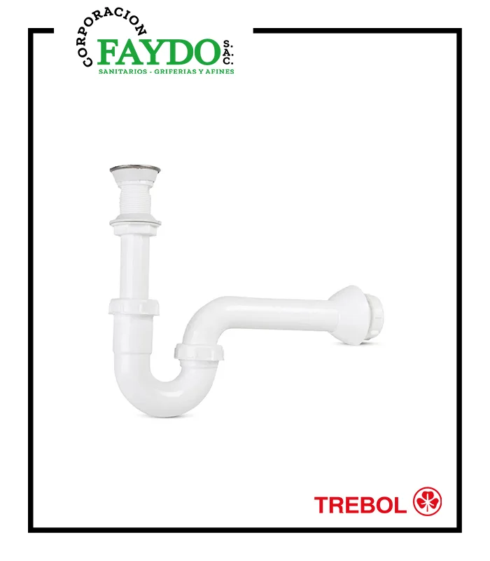 Desague Trampa Pvc Lavadero Trebol
