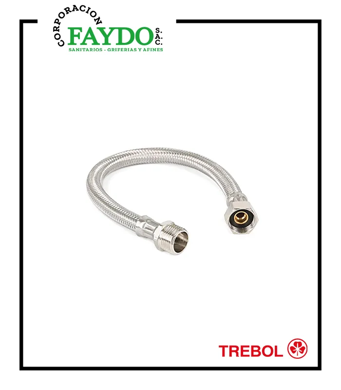 Tubo De Abasto Lavatorio Trebol