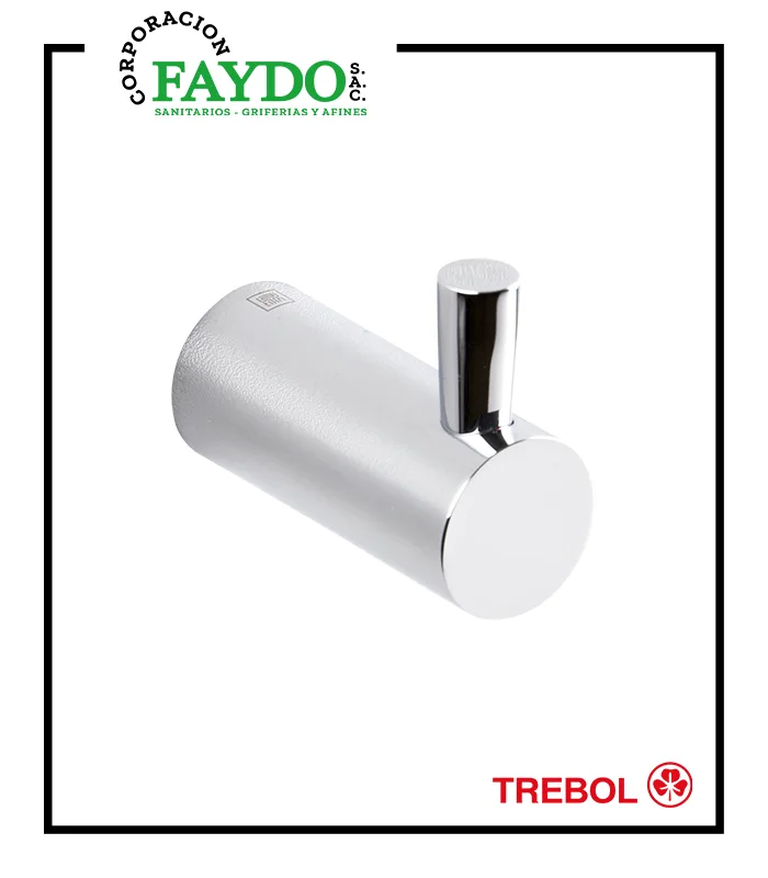 Percha Cromado Trebol