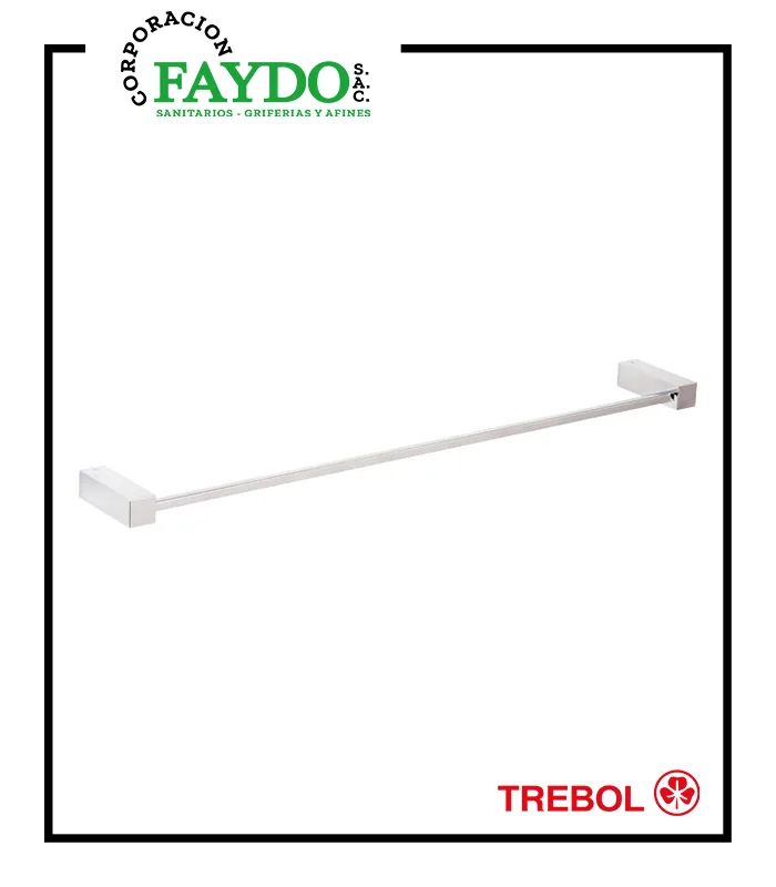 Toallero Barra Minimalista Trebol
