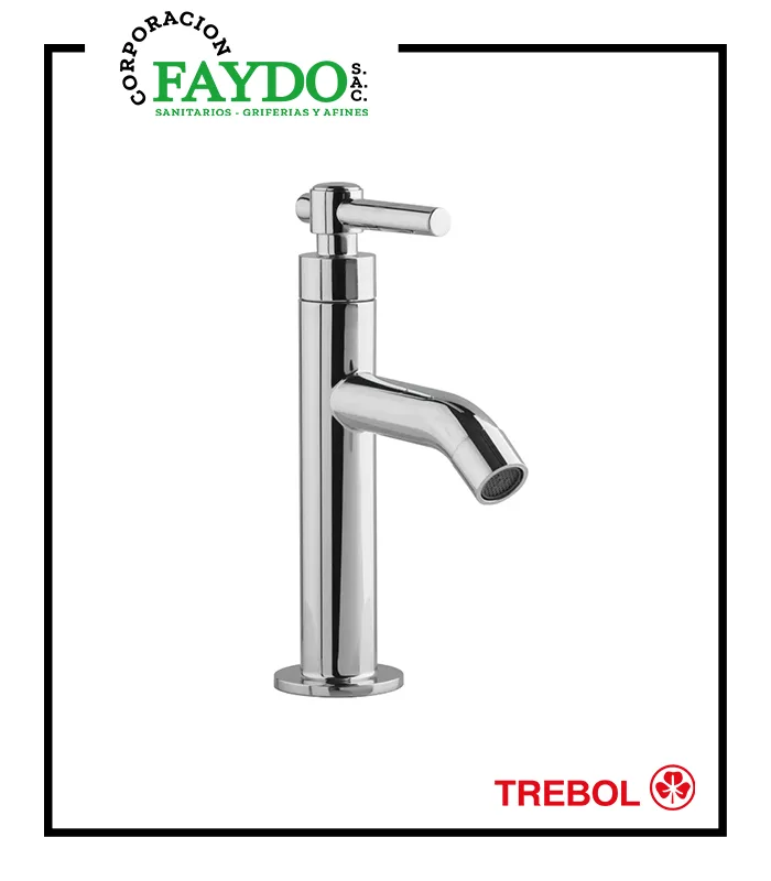 Llave De 1/2″ De Lavatorio Calvin Trebol