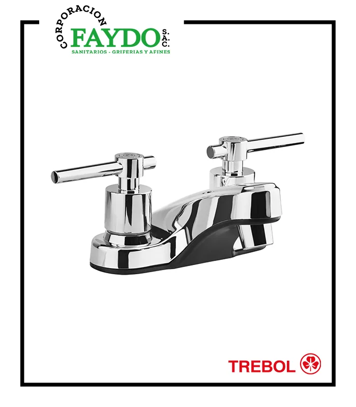Mezcladora 4″ De Lavatorio Calvin Trebol