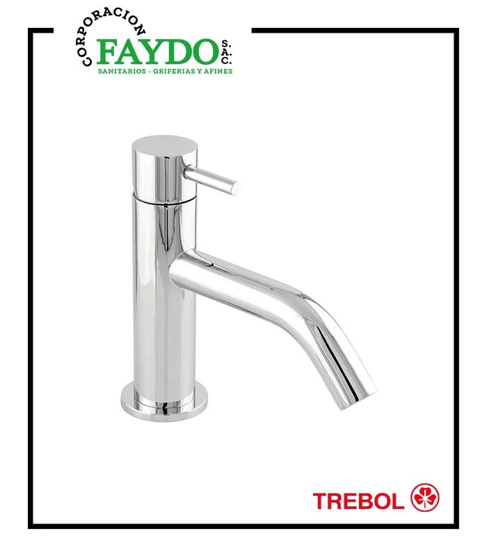 Llave De 1/2″ Lavatorio Pico Bajo Memphis Trebol