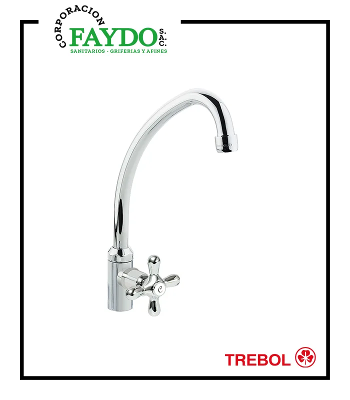Llave De 1/2″ Cocina Al Mueble Toscana Trebol