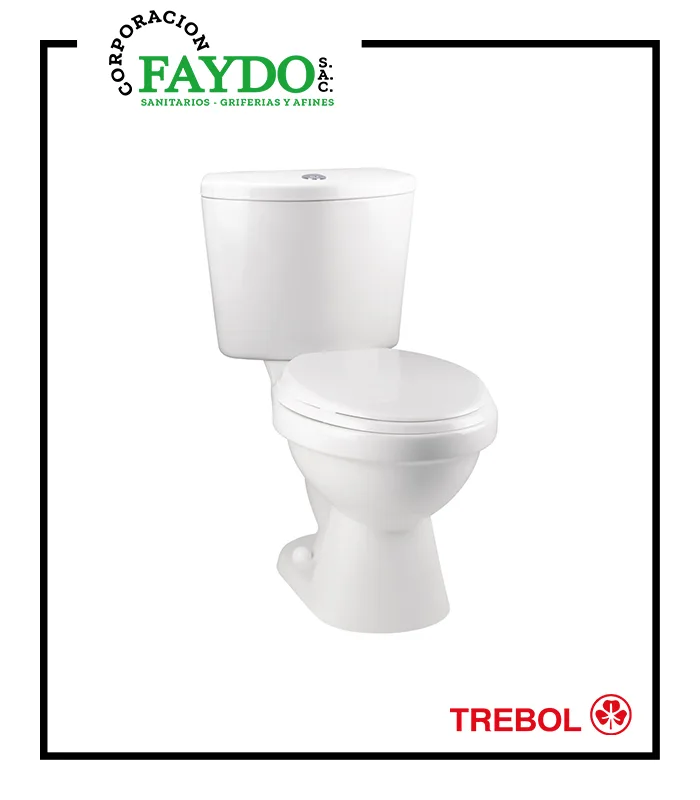 Inodoro Rapid Jet Premium Trebol