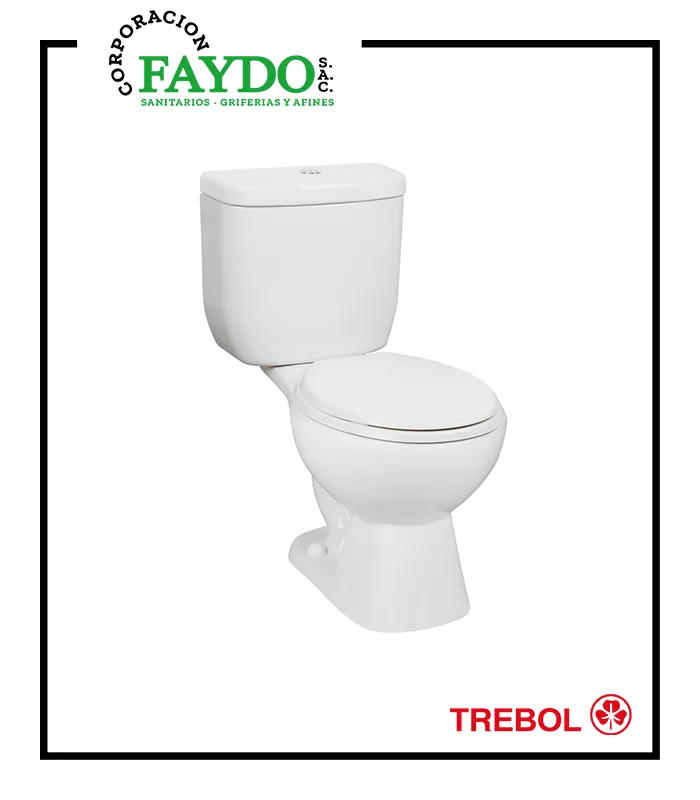 Inodoro Sifon Jet Trebol