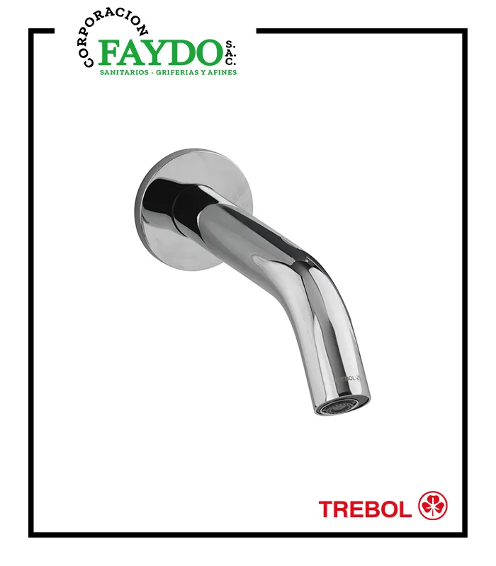 Llave Sensor Para Lavatorio A La Pared Trebol
