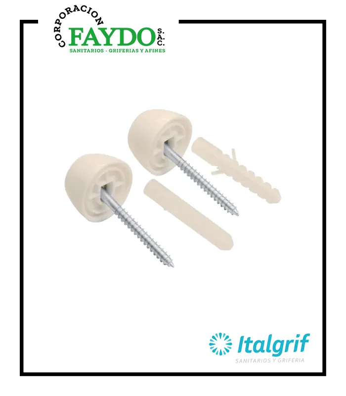Par De Pernos Con Tarugos Y Capuchones Bone Italgrif