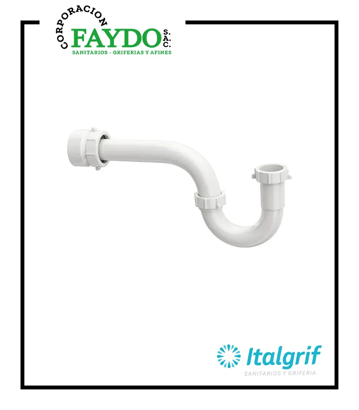 Trampa P De 1 1/4″ Italgrif