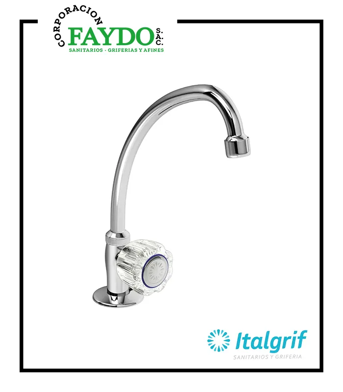 Llave Para Lavadero Al Mueble Aruba Italgrif