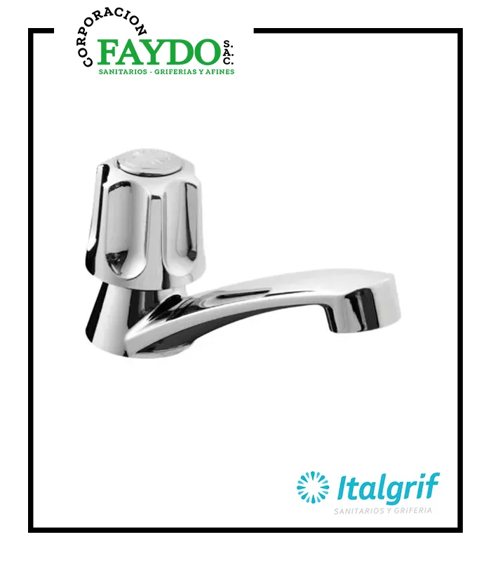 Llave Para Lavatorio En Abs Bavaro Italgrif