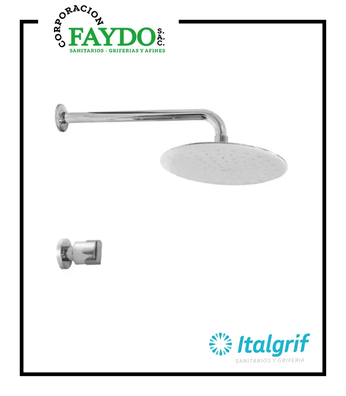 Llave Para Ducha Con Salida Española Light Buzios Italgrif