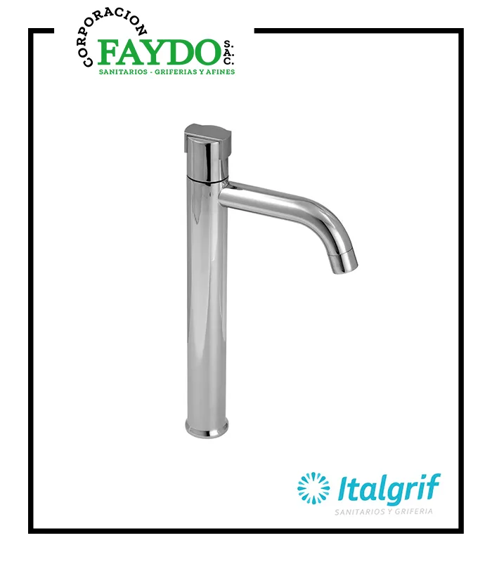 Llave Para Lavatorio Alta Buzios Italgrif