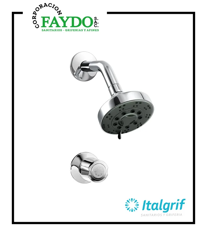 Llave Para Ducha Con Salida Tecno Cancun Italgrif