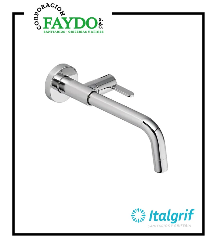 Llave Para Lavatorio A La Pared Cartagena Italgrif