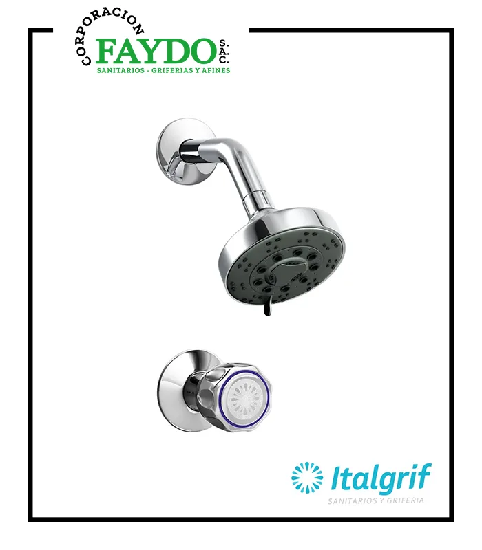 Llave Para Ducha Con Salida Tecno Vallarta Italgrif
