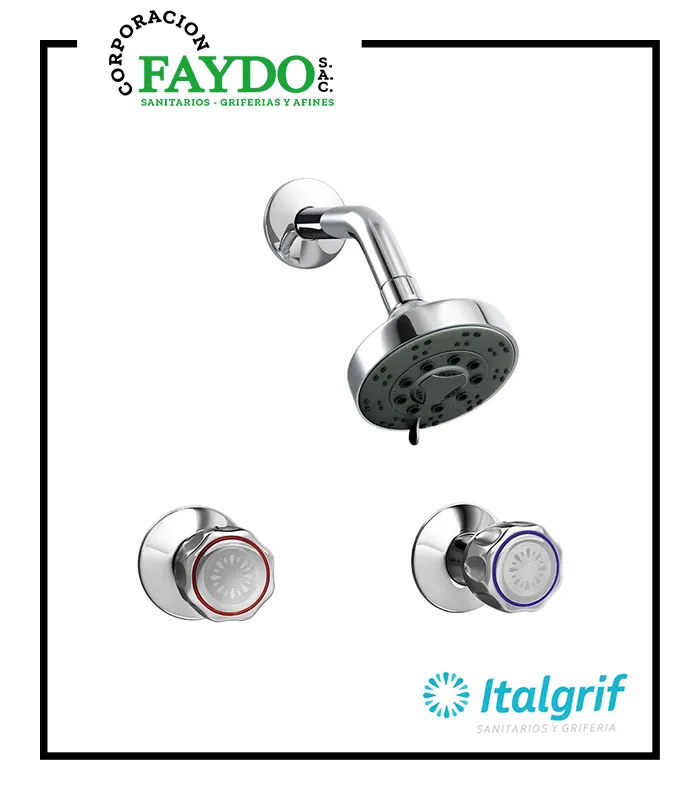 Mezcladora Para Ducha Con Salida Tecno Vallarta Italgrif