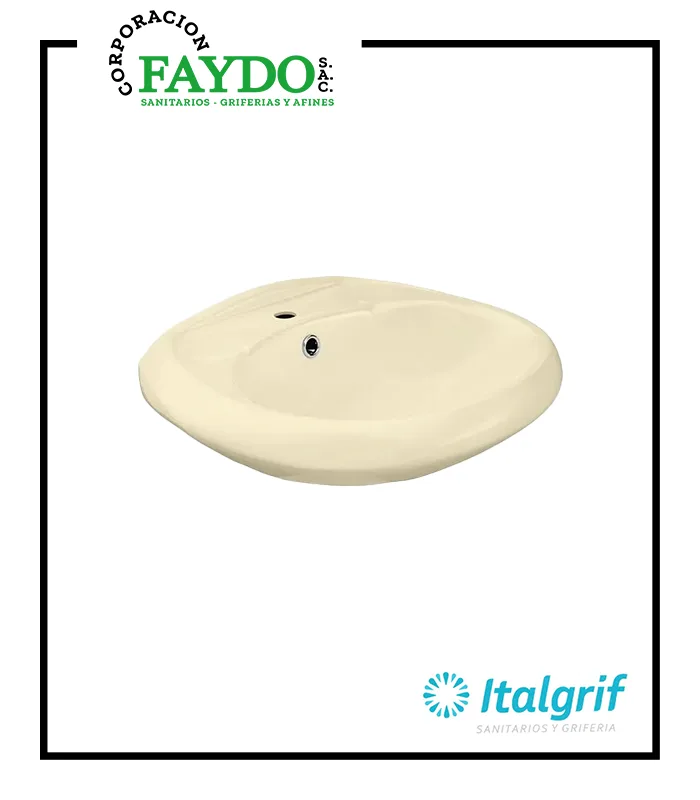 Lavatorio Cancun Bone Italgrif